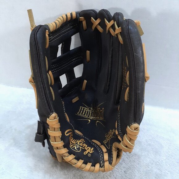 Rawlings Baseball Glove Youth 11.5 in Highlight H115HBR RHT Leather Brown - Picture 1 of 13
